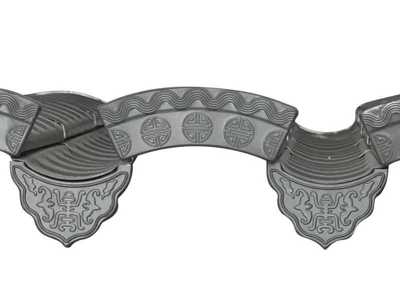 Aluminium Magnesium Manganhui -stil Antik indigo metal Tagfisfliser